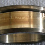 NKE-worn-cylindrical-roller-bearing-inner-ring