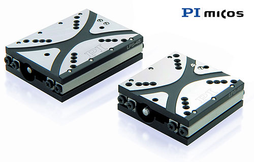 The PI miCos LPS-45 linear translation stage is designed to position samples along a precisely guided path with distances up to 1 inch.