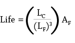 load-factor-life-calculation