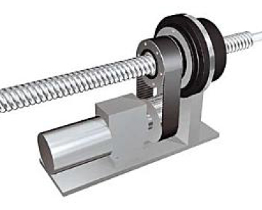 Driven Ball Nut - Belt and Pulley System
