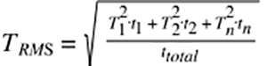 RMS Torque Equation