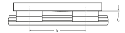 Mounting linear guides - carriage vertical offset