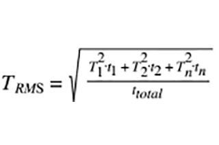why rms torque is important for motor sizing rms formula
