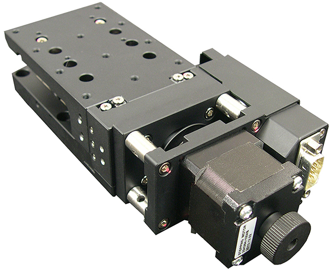 The AZ60-A motorized vertical elevator stage from Optimal Engineering Systems (OES) is a low-profile 183.7 x 80 x 38 to 42-mm stage. It works for low-cost, high resolution, wedge-type elevator applications needing precise vertical positioning.