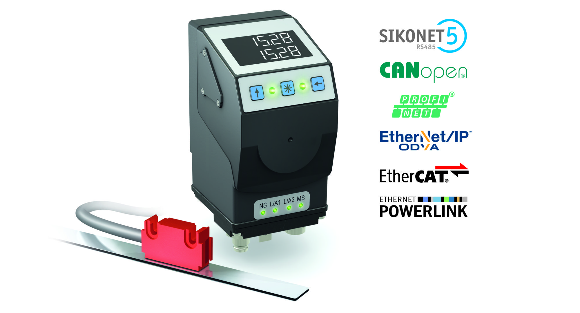 SIKO AP20S position indicators allow reliable linear adjustments