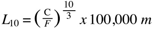 dynamic load capacity