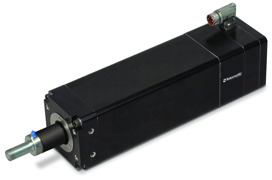 Tolomatic IMA servo linear actuator can be specified with ball screws