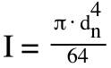 shaft inertia equation