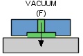 vacuum preloaded air bearing